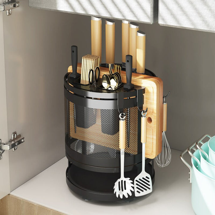 Viskana Rotating Kitchen Organizer Shelf Box