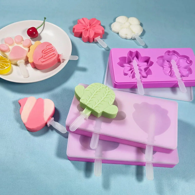 Viskana Homemade Cute DIY Ice Cream Mold