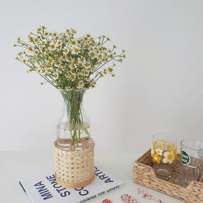 Viskana Rattan-Cutlery-Organizer