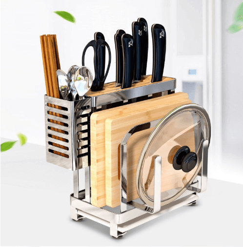 Viskana Stainless Steel Kitchen Utensils Organizer Drying Rack