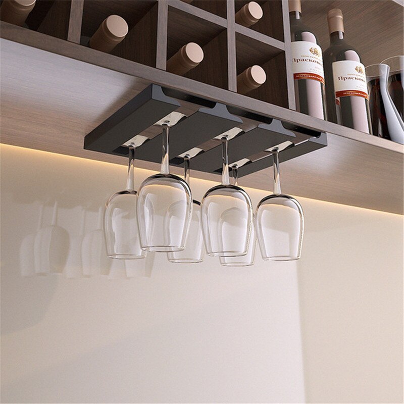 Viskana Under Cabinet Glass Organizer Rack