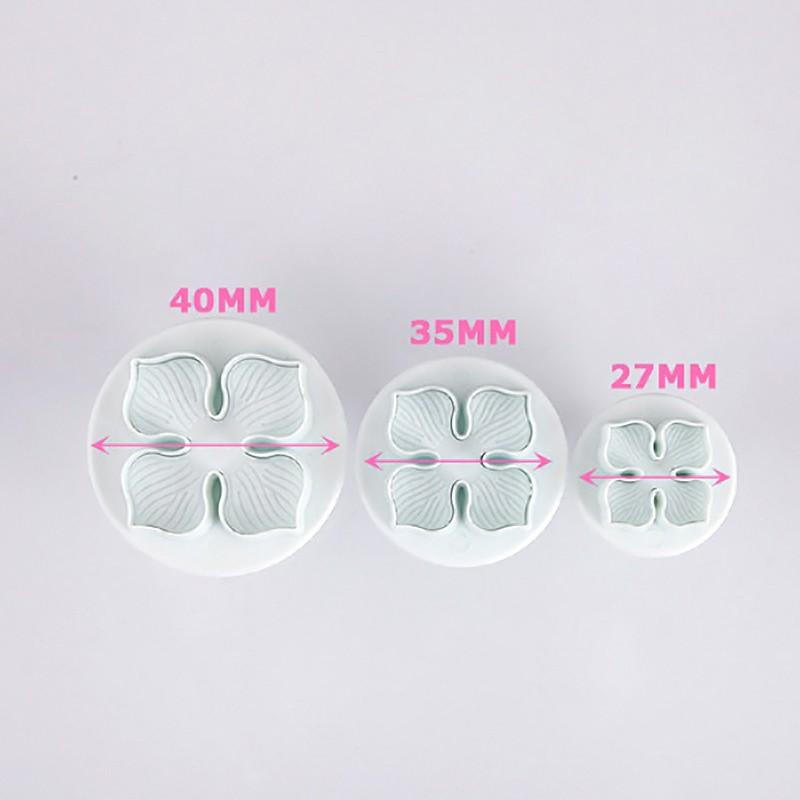 3 Piece Set - Flower Shape Pastry Decorating Tools Viskana