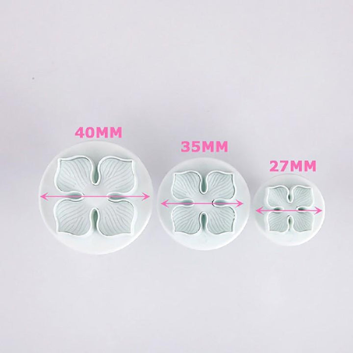 3 Piece Set - Flower Shape Pastry Decorating Tools Viskana