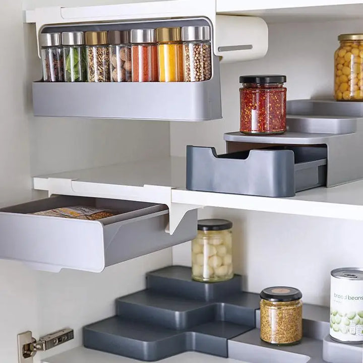 Viskana Kitchen Spice Rack Organizer