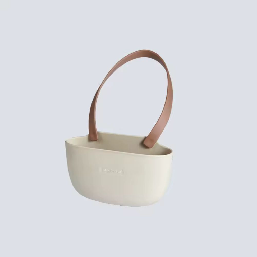 Viskana Hanging Silicone Dish Drainer Organizer