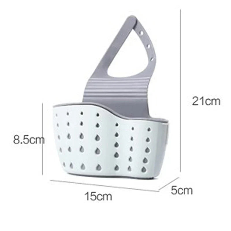 FlexiSink – Adjustable Hanging Sink Organizer | Sponge and Soap Holder for Kitchen & Bath Viskana