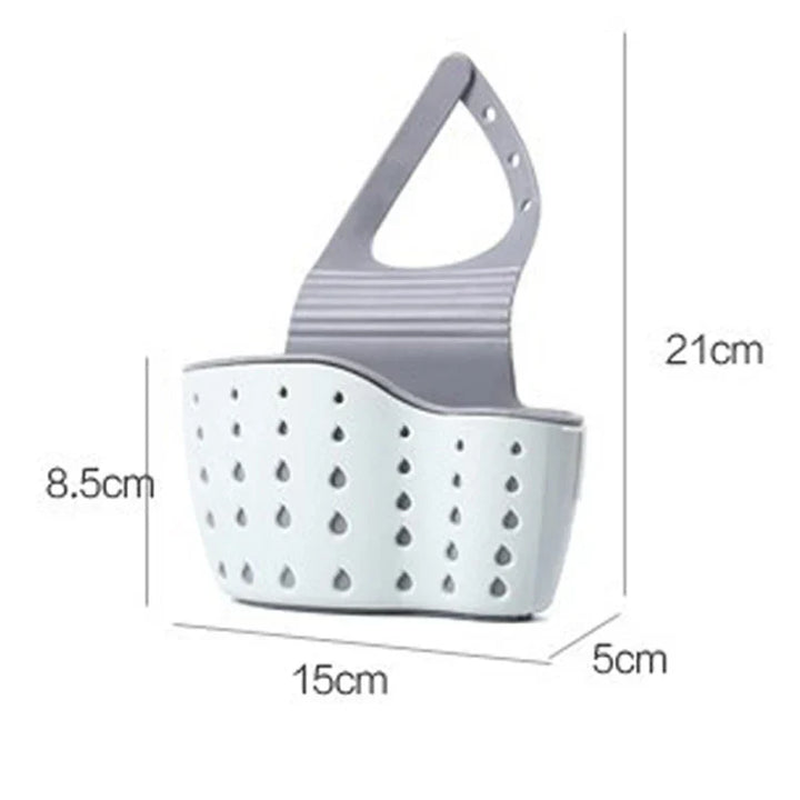 FlexiSink – Adjustable Hanging Sink Organizer | Sponge and Soap Holder for Kitchen & Bath Viskana