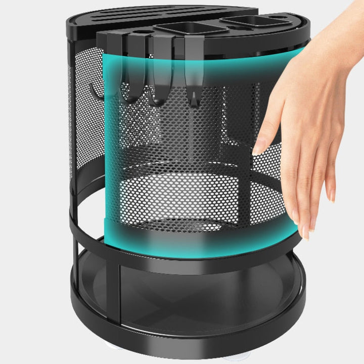 Viskana Rotating Kitchen Organizer Shelf Box