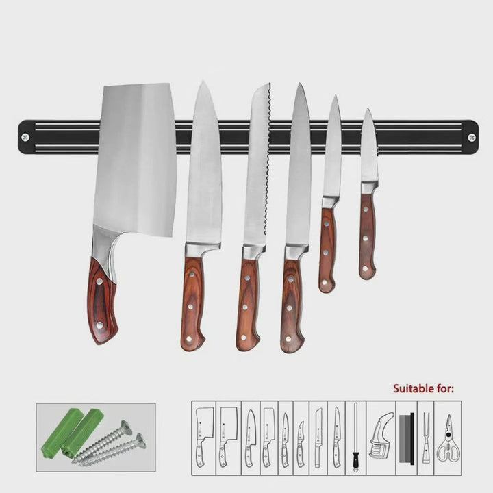 Viskana 50cm Kitchen Magnet Knife Holder/Knife Rack