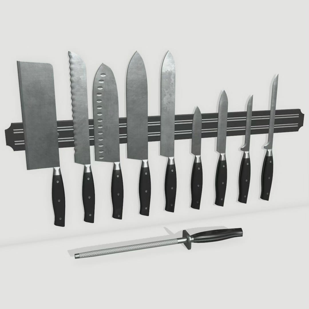 Viskana 50cm Kitchen Magnet Knife Holder/Knife Rack