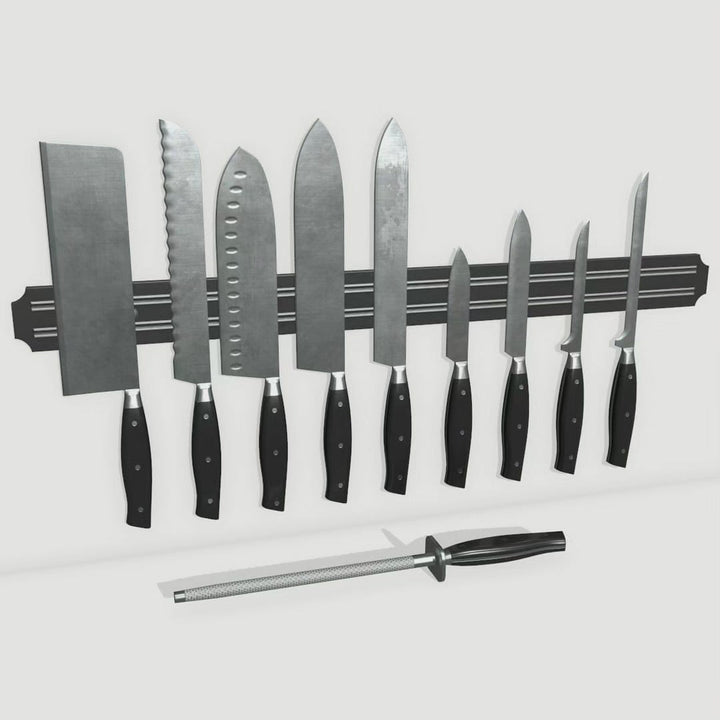 Viskana 50cm Kitchen Magnet Knife Holder/Knife Rack