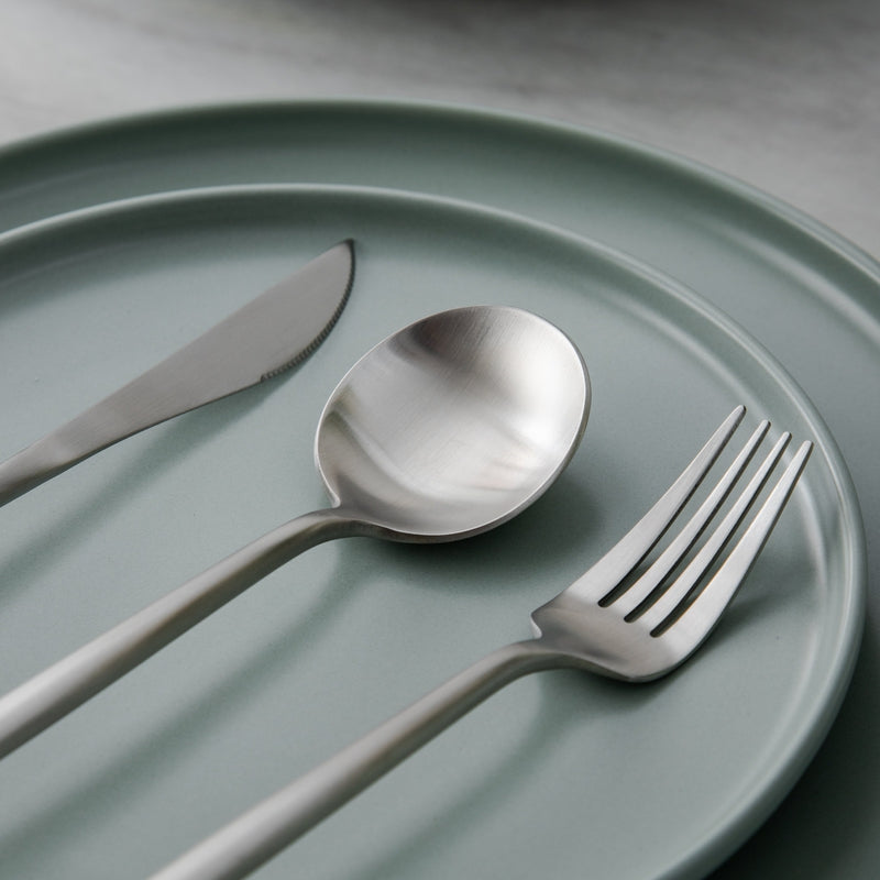 Viskana Minimalist Stainless Steel Cutlery Elegant Simplicity