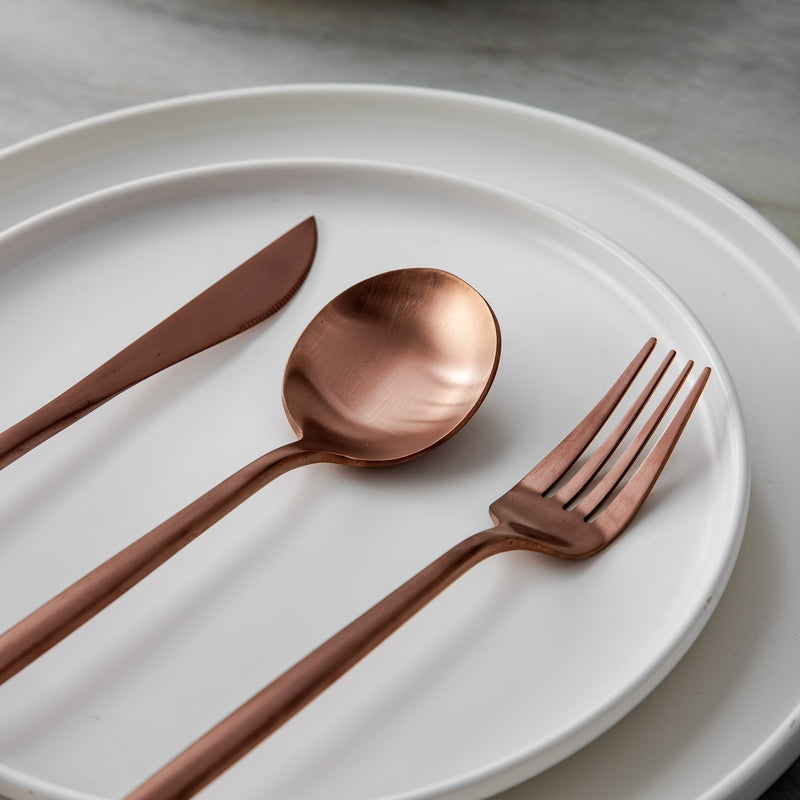 Viskana Minimalist Stainless Steel Cutlery Elegant Simplicity