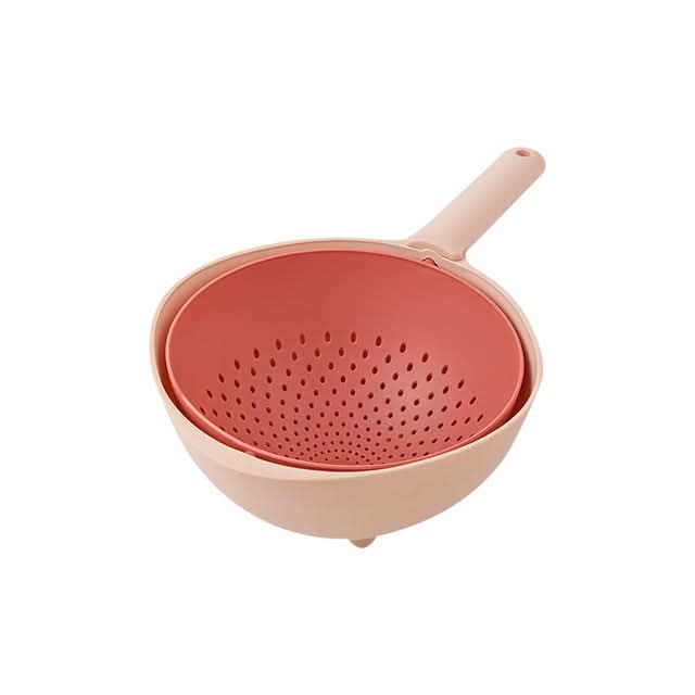 Viskana Double-Layer Kitchen Drain Basket Organizer