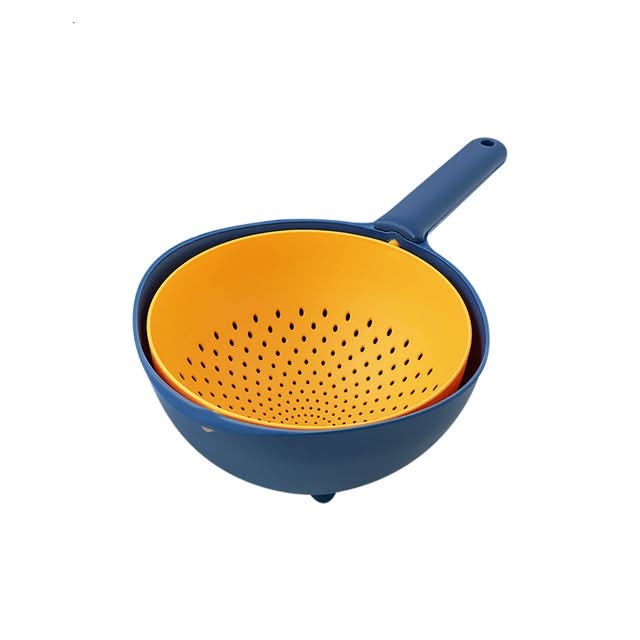 Viskana Double-Layer Kitchen Drain Basket Organizer