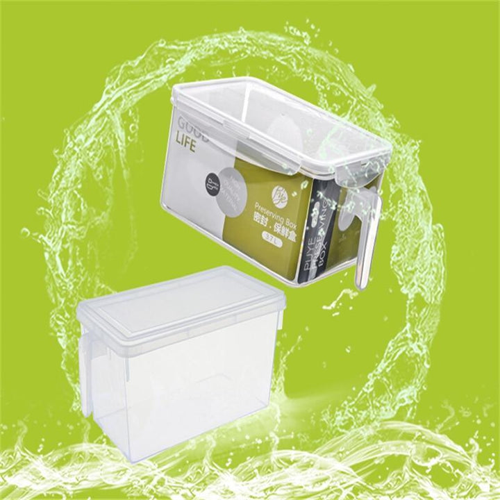 Viskana Kitchen Transparent PP Storage Box Grains Beans Storage Contain Sealed Home Organizer Food Container Refrigerator Storage Boxes