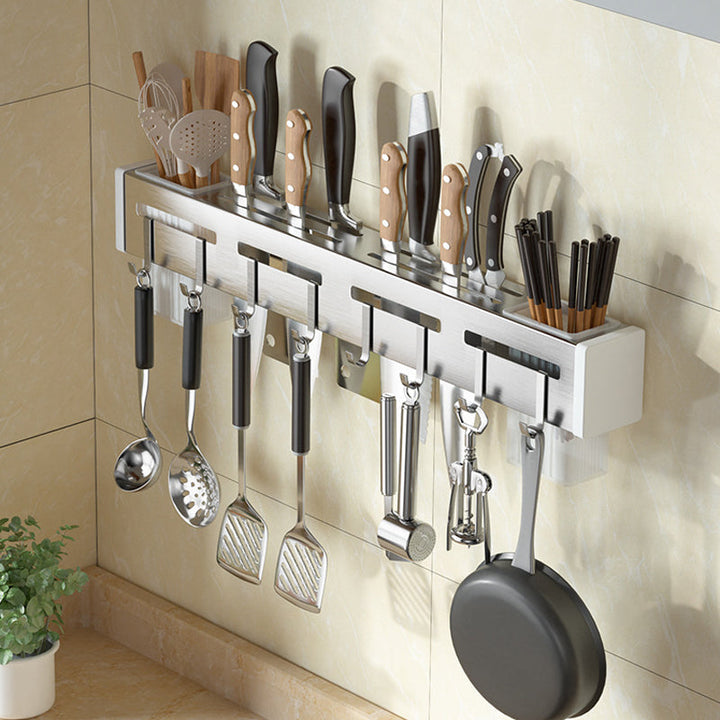 Multifunctional Kitchen Wall-Mounted Knife Holder, Utensil Organizer Viskana