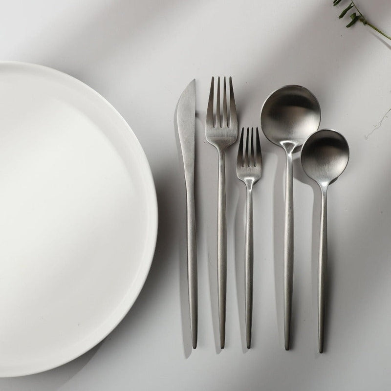 Viskana Minimalist Stainless Steel Cutlery Elegant Simplicity