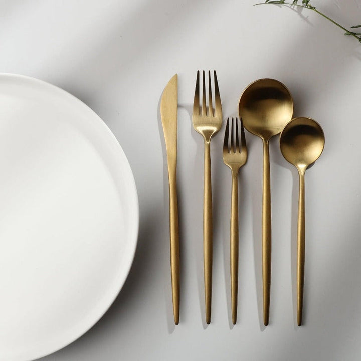 Viskana Minimalist Stainless Steel Cutlery Elegant Simplicity