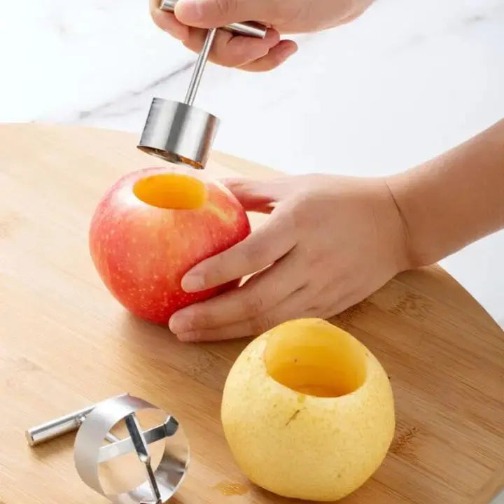 Viskana Effortless Stainless Steel Fruit Pitter | + 1 Small