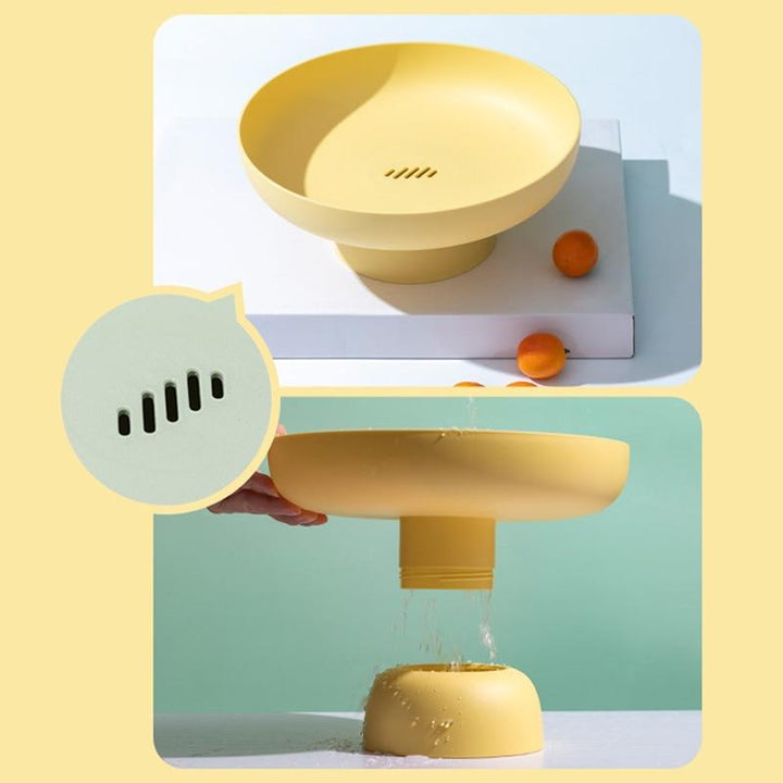 Viskana Pastel colored fruit tray