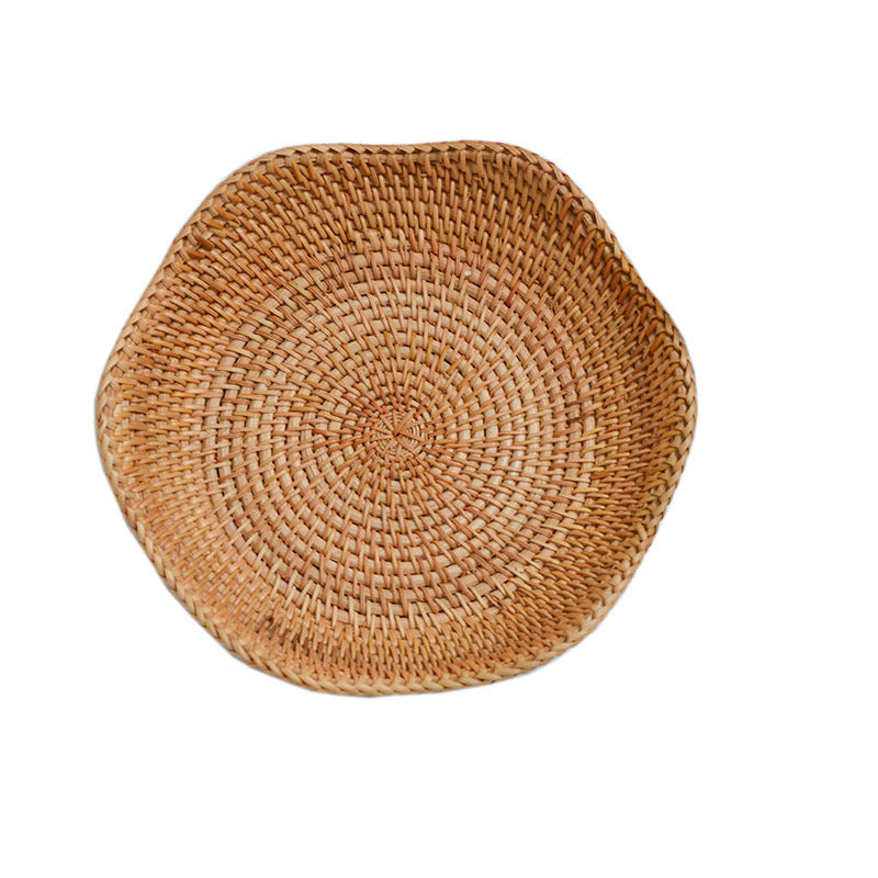 Women handmade natural serving plates set Viskana