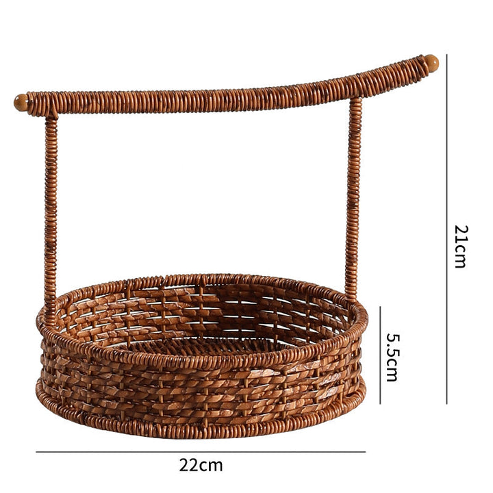 Multi-Compartment Woven Organizer Caddy Viskana