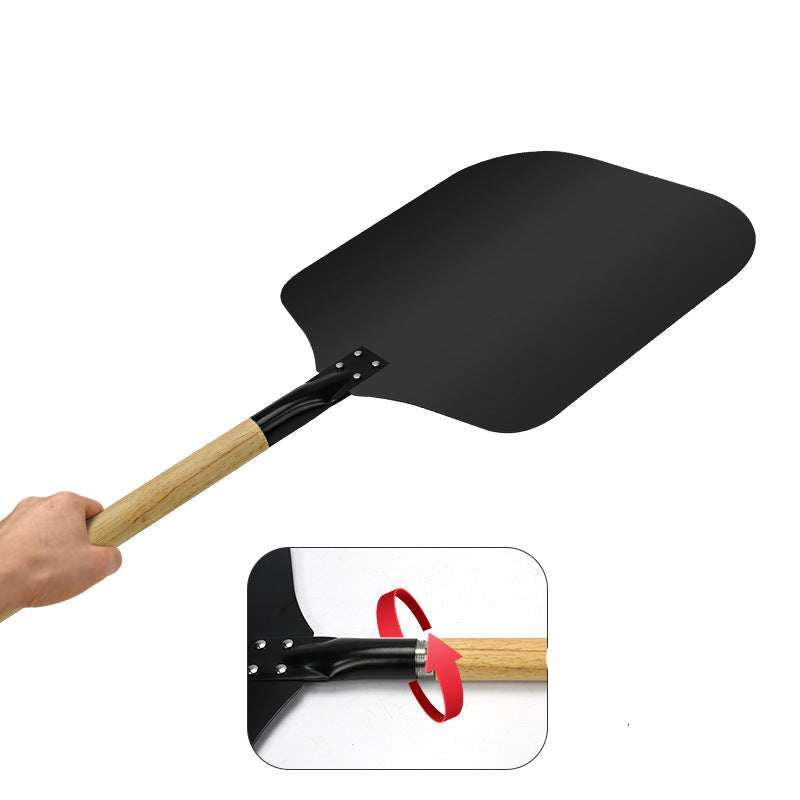 Large Rectangular Nonstick Pizza Peel with Detachable Wooden Handle Kalsten