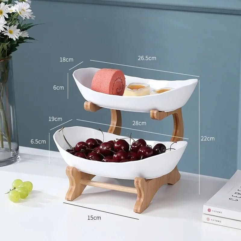 Viskana Stylish Storage for Kitchen & Dining Table | Metal Organizer