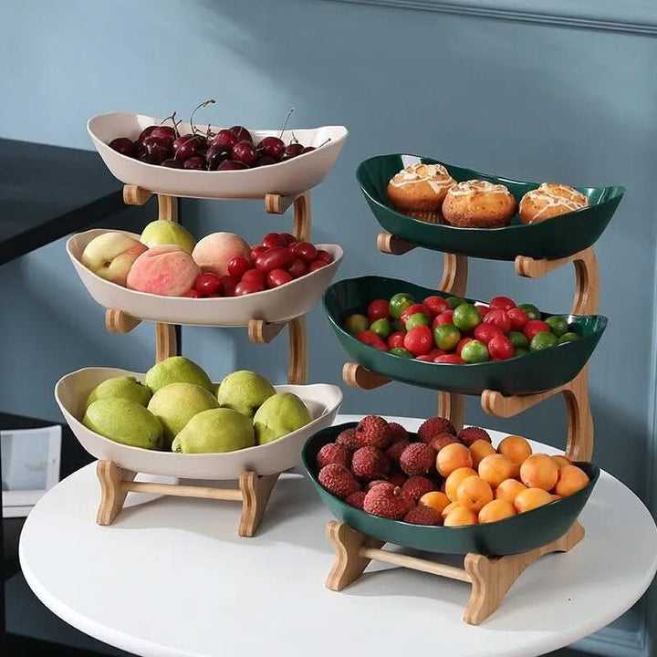 Viskana Stylish Storage for Kitchen & Dining Table | Metal Organizer