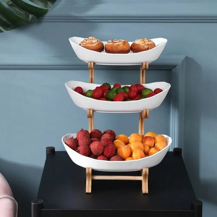 Viskana Stylish Storage for Kitchen & Dining Table | Metal Organizer