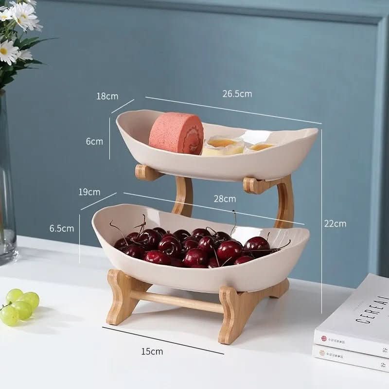 Viskana Stylish Storage for Kitchen & Dining Table | Metal Organizer