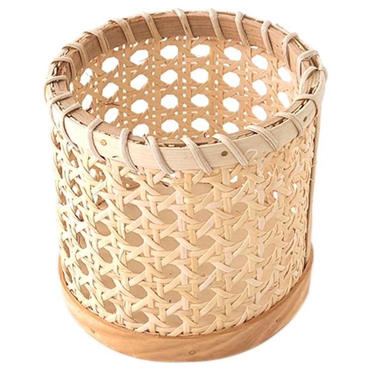 Viskana Rattan-Cutlery-Organizer