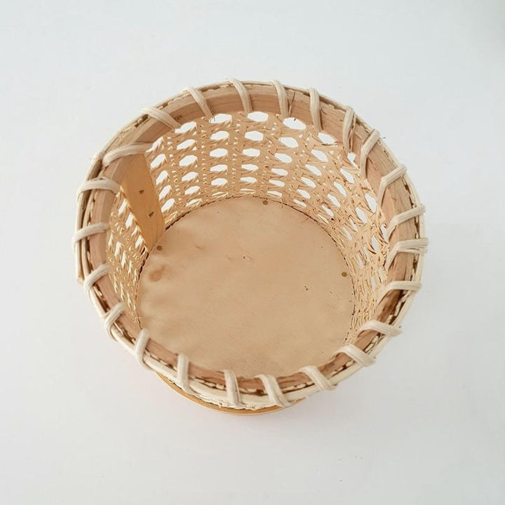Viskana Rattan-Cutlery-Organizer