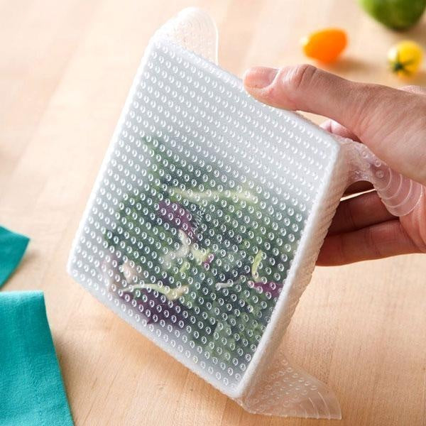Reusable Silicone Food Wrap (Set of 4) | Viskana