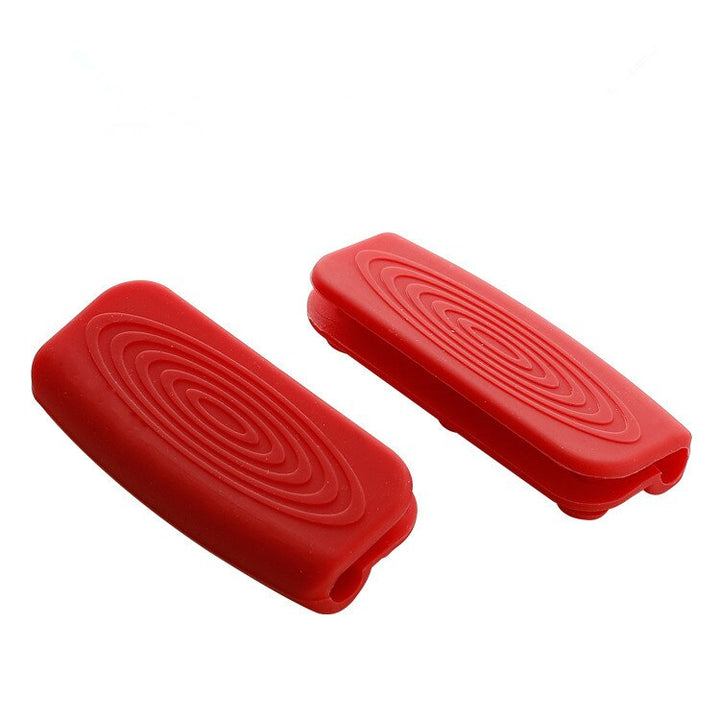 Viskana 2Pcs Silicone Heat Resistant Cookware Handle