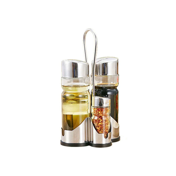 Viskana Transparent spice organizer stylish storage and easy access
