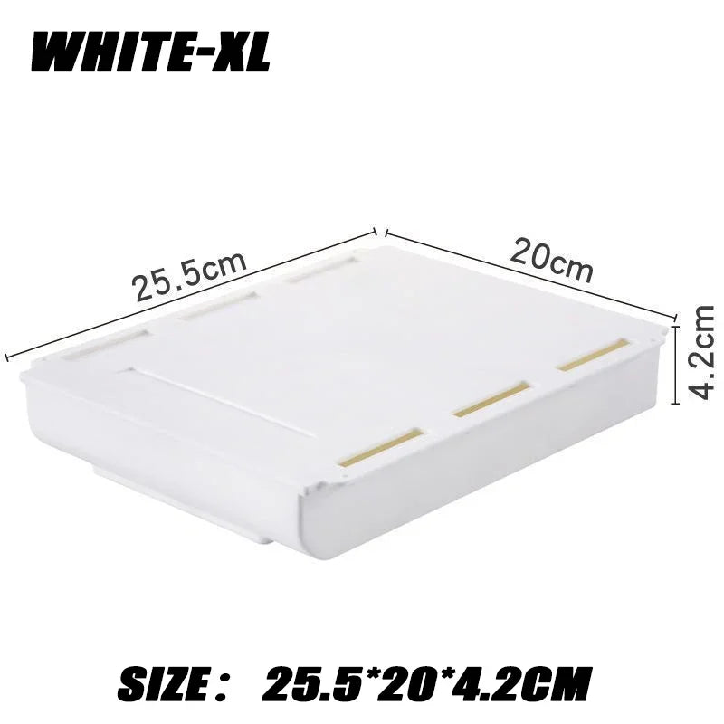 Viskana Self-Adhesive Desk Hidden Storage Box