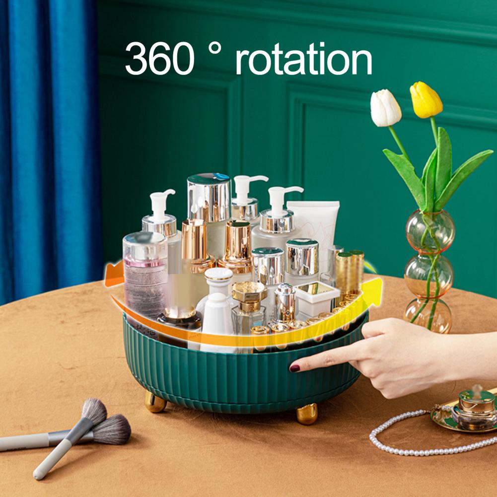Viskana 360 Kitchen Spice Organizer Rotating Rack