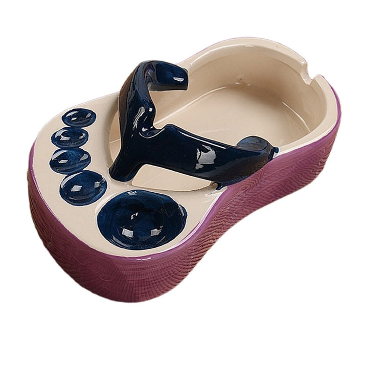 Viskana Ceramic Flip Flop Food Serving Bowl