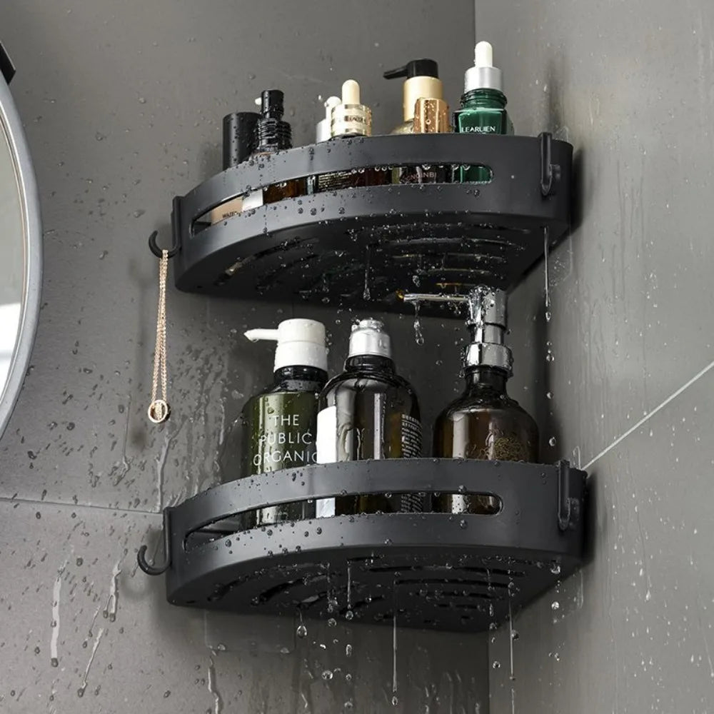 AQUAFIX Self-Adhesive Shower Organizer – Strongly adhesive, drill-free & waterproof Viskana
