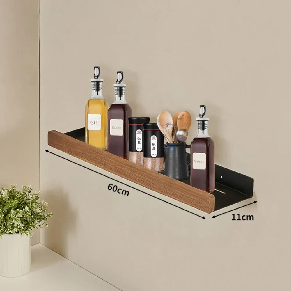 CulinaWood Kitchen Wall Shelf Viskana