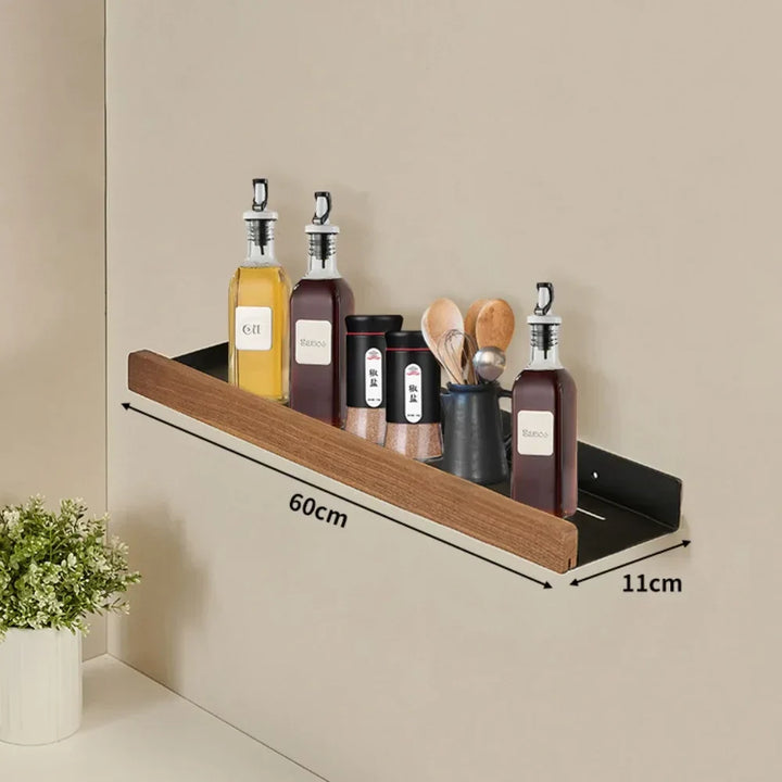 CulinaWood Kitchen Wall Shelf Viskana