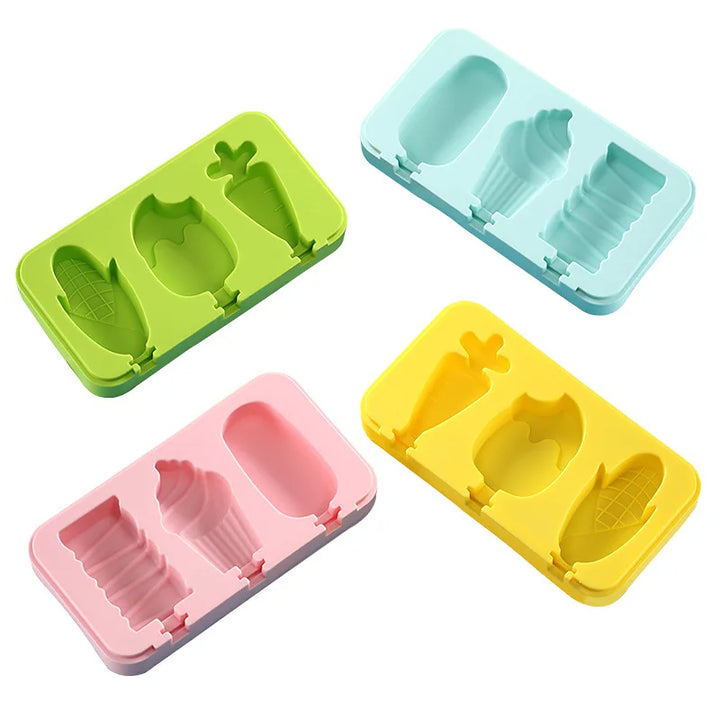 Viskana Homemade Cute DIY Ice Cream Mold
