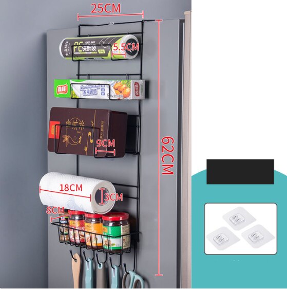 Viskana Super Storage Refrigerator Organizer Spice Rack