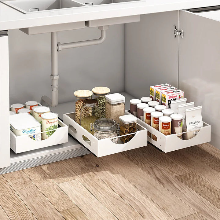 Viskana Under the Cabinet Smart Dish Organizer Rack