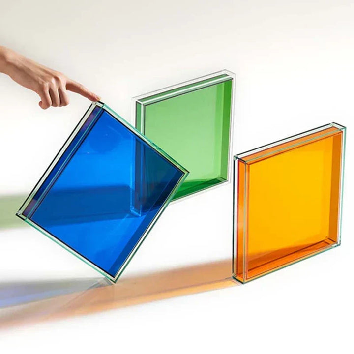 Viskana Color Pop Acrylic Serving Tray
