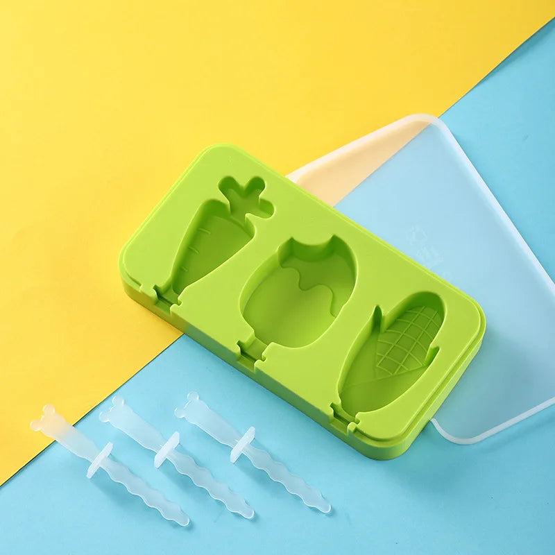 Viskana Homemade Cute DIY Ice Cream Mold