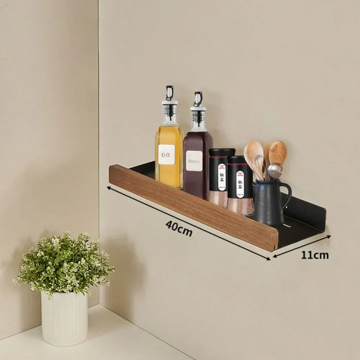 CulinaWood Kitchen Wall Shelf Viskana