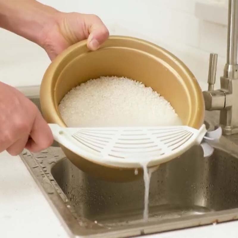 Viskana Rice Washing Multifunctional Drainer Spoon